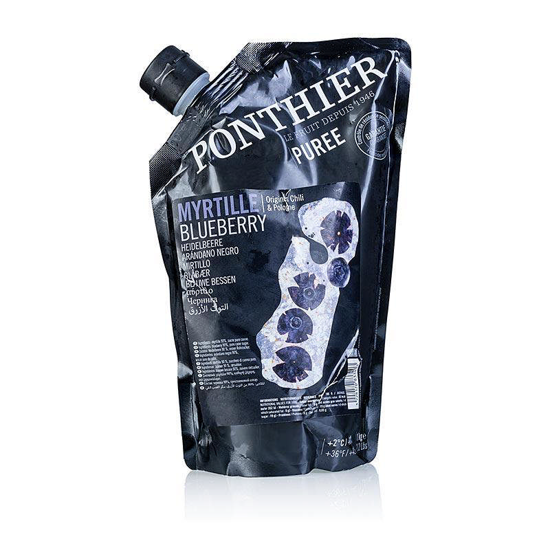 Ponthier Frugtpuré Blueberry / Blåbær, 1kg