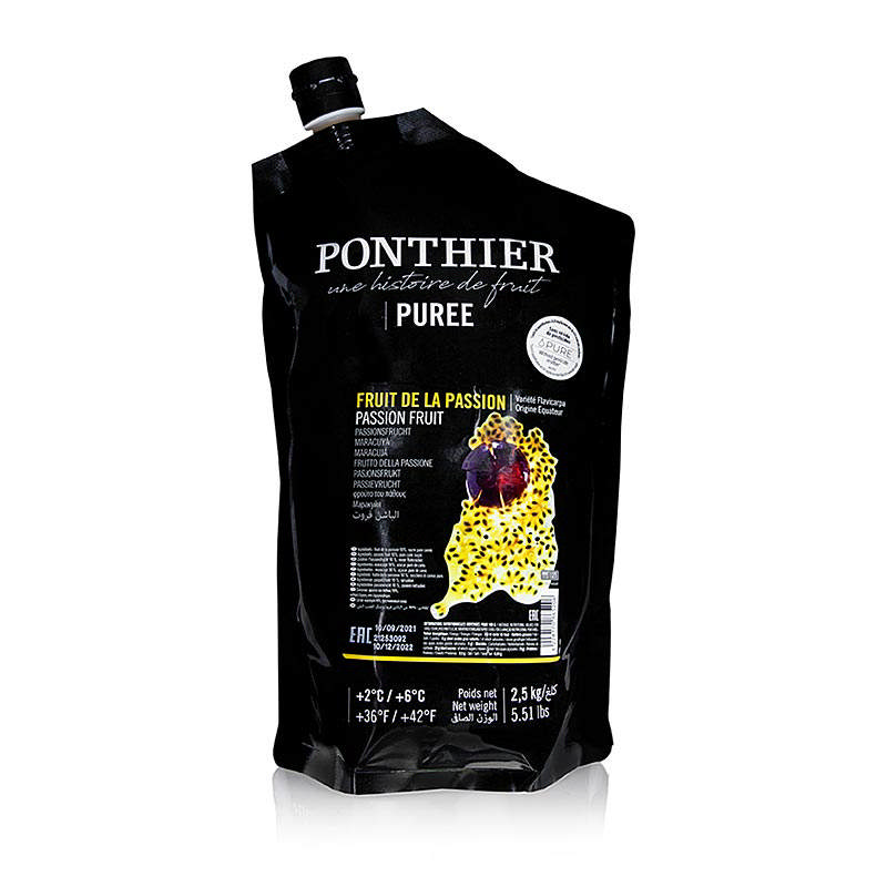 Ponthier Frugtpuré Passion, 2,5kg