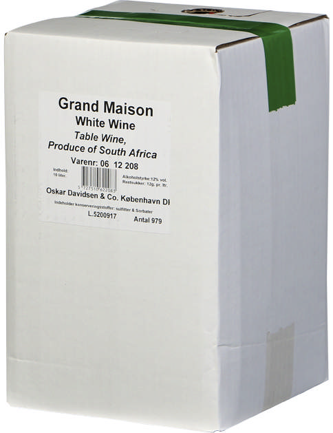 Grand Maison White (BiB), 10L