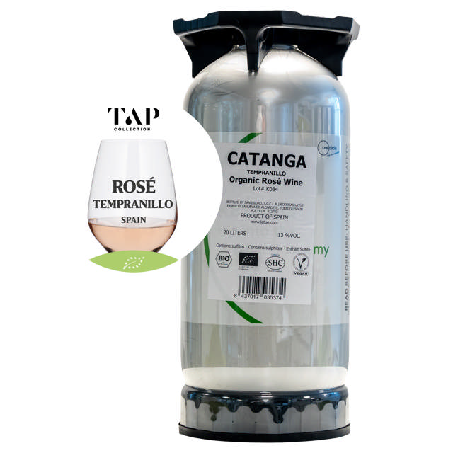 Tap Collection, Tempranillo Rosé, Fustage, 20L ØKO