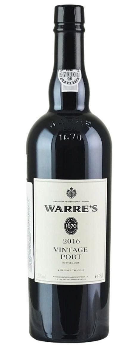 Warre's Vintage 2016 Port