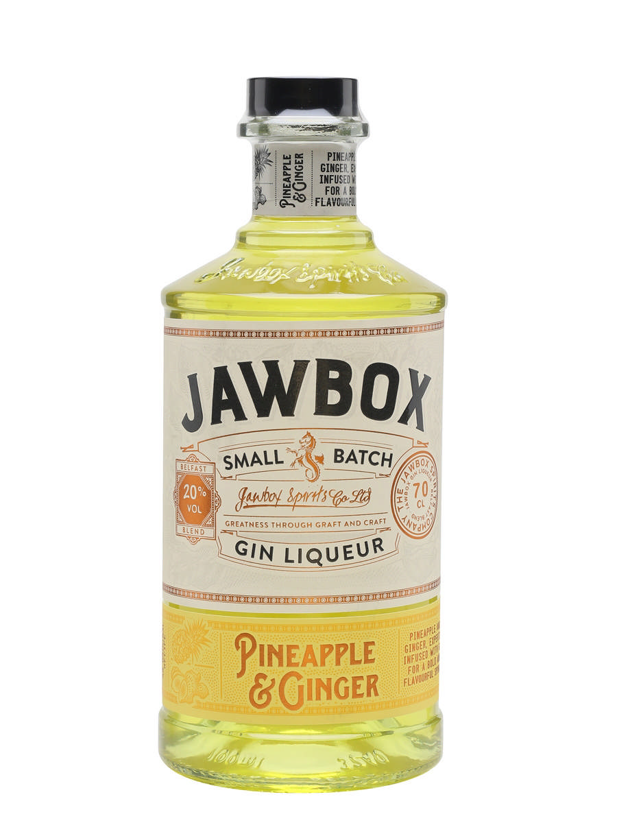 Jawbox Pineapple & Ginger Gin Liqueur