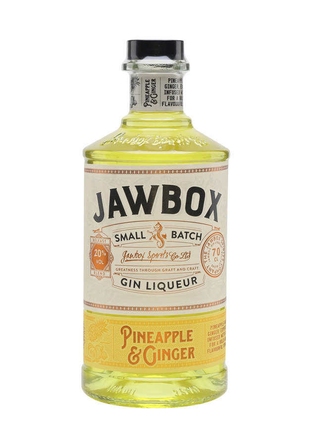 Jawbox Pineapple & Ginger Gin Liqueur