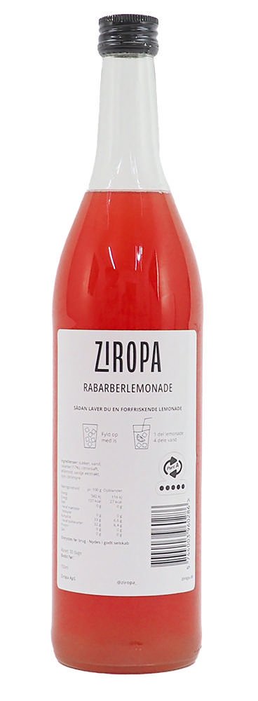 Ziropa Rabarberlemonade