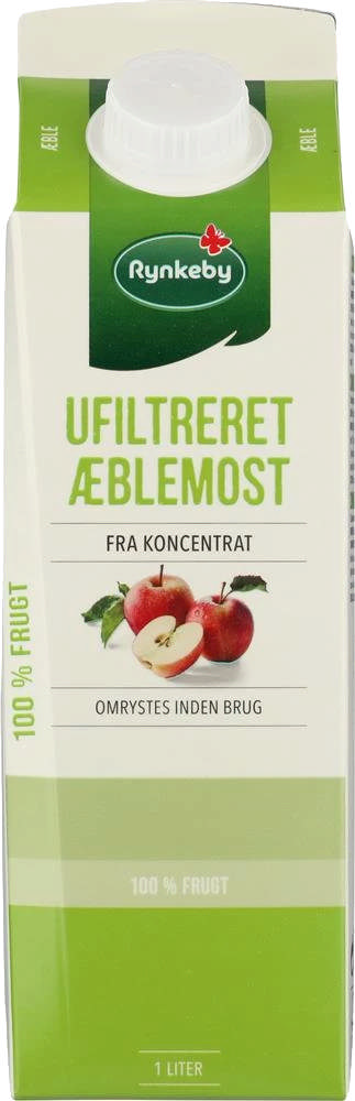Rynkeby Ufiltreret Æblemost (12x1L)