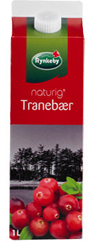 Rynkeby Tranebærjuice (12x1L)