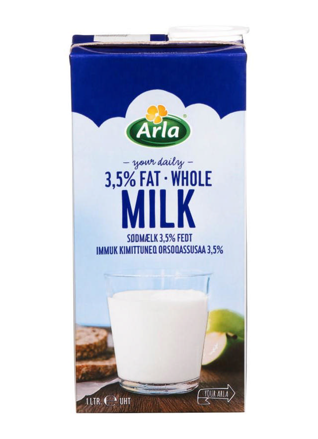 Sødmælk, Arla Langtidsholdbar UHT (10x1L)