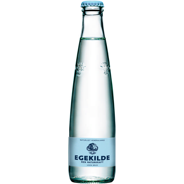 Egekilde u/brus (+pant kasse m/30 stk)