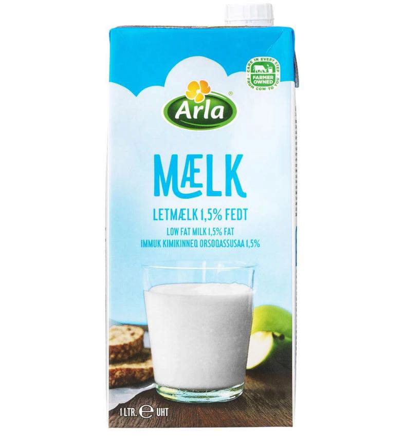 Letmælk, Arla Langtidsholdbar UHT (10x1L)