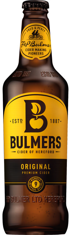 Bulmers Original Apple Cider (12x50cl +pant)