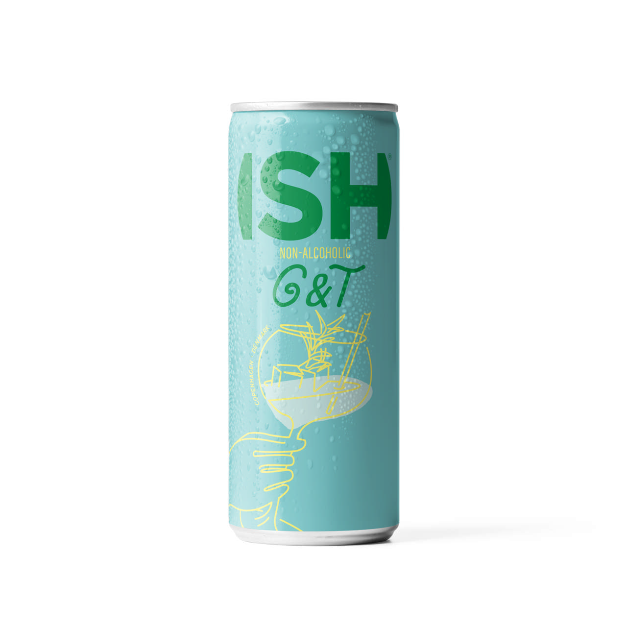 ISH, Gin & Tonic, Alkoholfri (24x25cl +pant)
