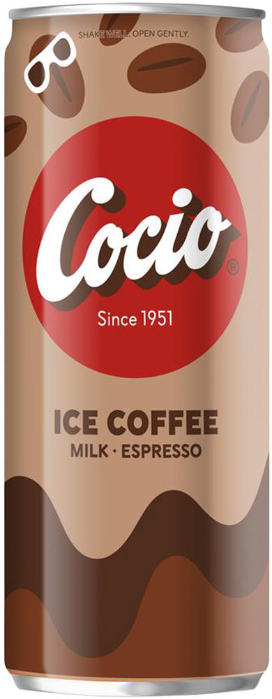 Cocio Ice Coffee, Milk-Espresso, Dåse (12x25cl)