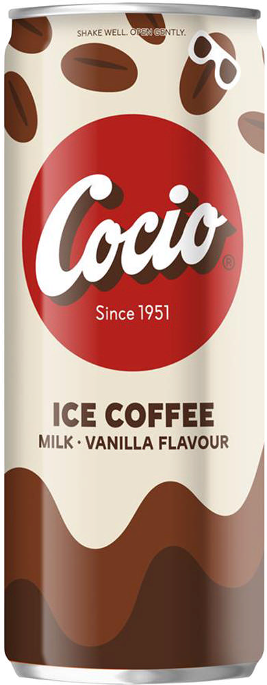 Cocio Ice Coffee, Milk-Vanilla, Dåse (12x25cl)