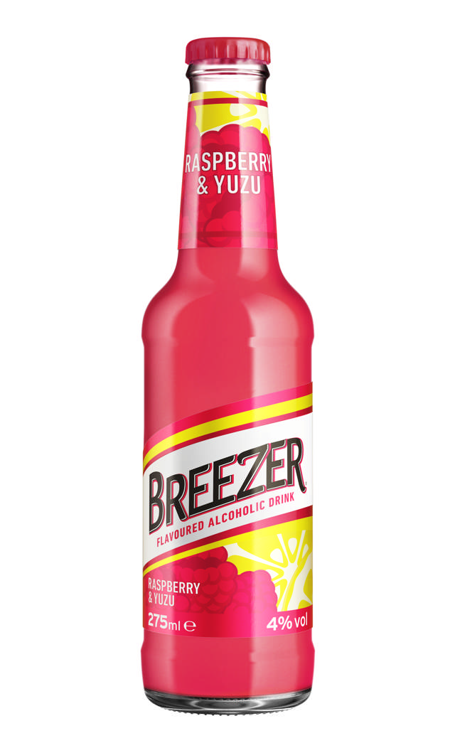 Breezer Raspberry & Yuzu (24x27,5cl +pant)