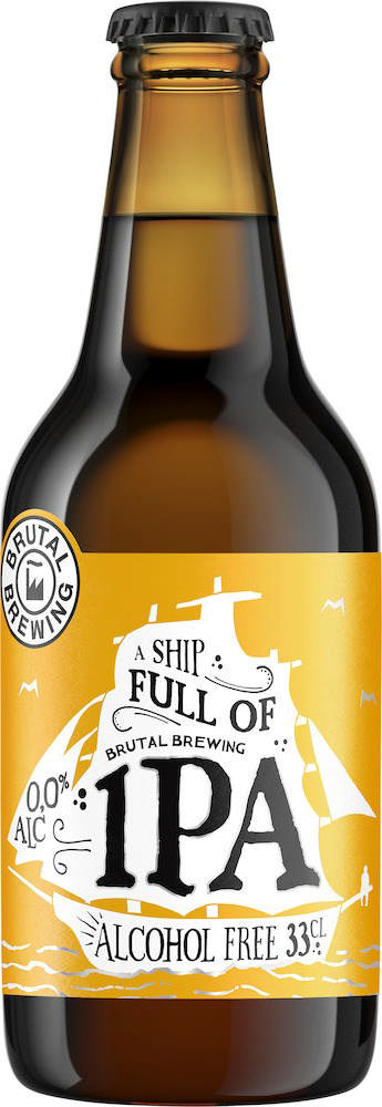 A Ship Full of IPA, Alkoholfri (24x33cl +pant)