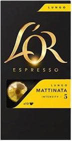 Kaffe, L'Or Lungo Kaffekapsler (10x10stk)