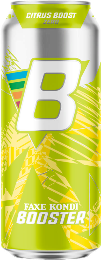 Faxe Kondi Booster, Citrus Boost (24x50cl +pant)