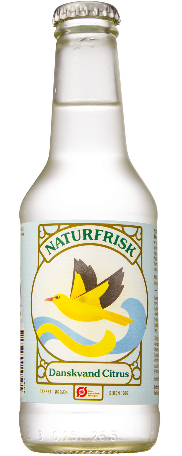 NaturFrisk, Danskvand Citrus (12x25cl +pant), ØKO