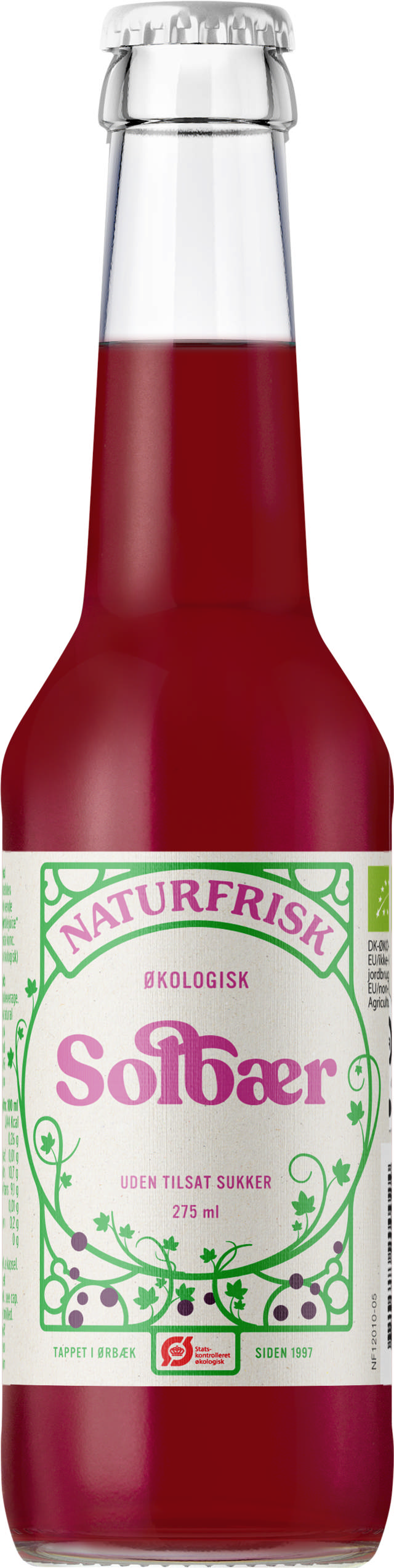 NaturFrisk Juice Solbær (20x27,5cl +pant), ØKO