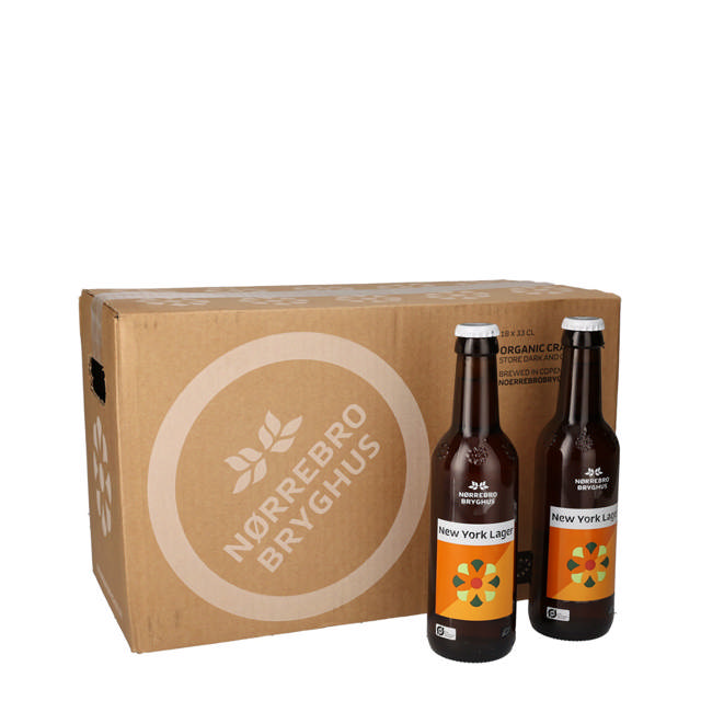 Nørrebro New York Lager (18x33cl +pant) ØKO