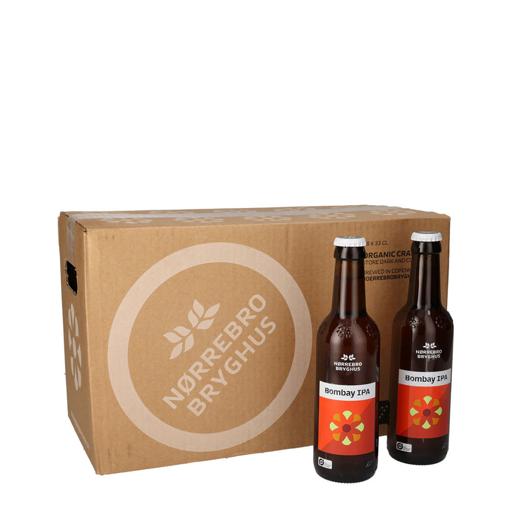 Nørrebro Bombay IPA (18x33cl +pant) ØKO