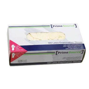 Latexhandske, u/pudder S (100 stk/pk)