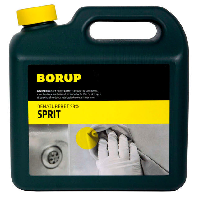 Denatureret Sprit 93%, Borup, 5L