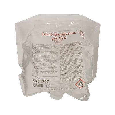 Hånddesinfektion, Gel 85%, Pose (6x800 ml)