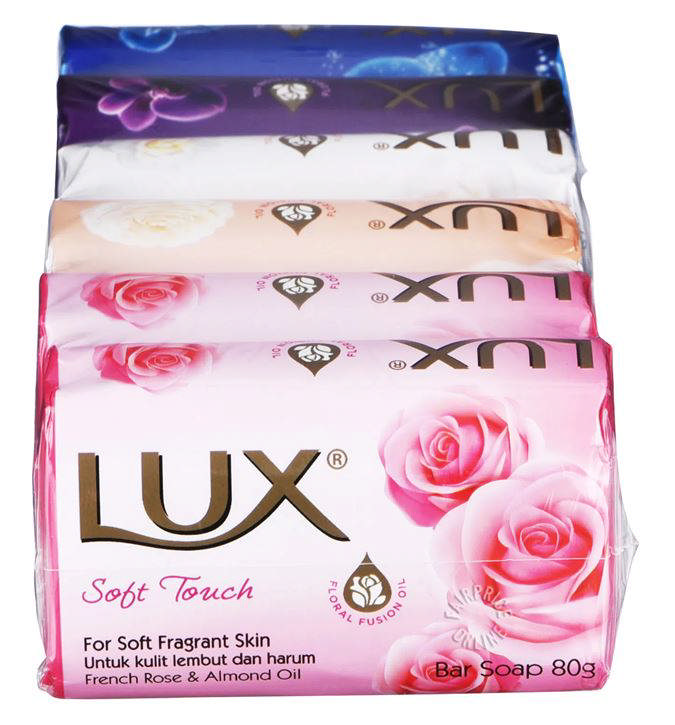 Håndsæbe, LUX, Ass. 80g (144 stk/ks)