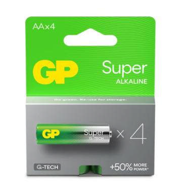 Batteri AA, GP Super (4 stk/pk)