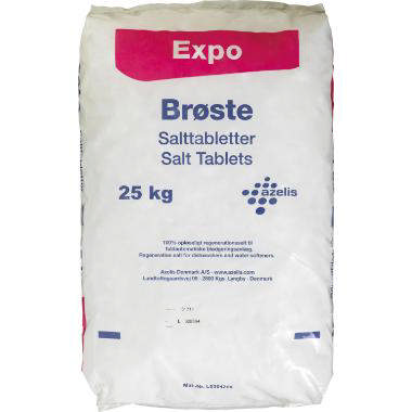 Salttabletter, Til Opvaskemaskine, 25kg