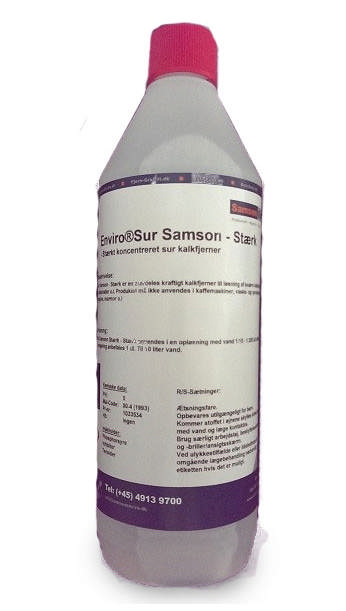 Kalkfjerner, Sur Samson, Stærk, 1L