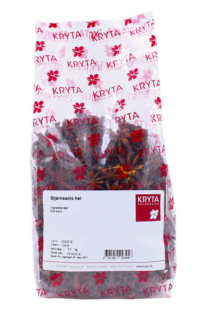 Krydderi, Stjerneanis Hel, 400gr