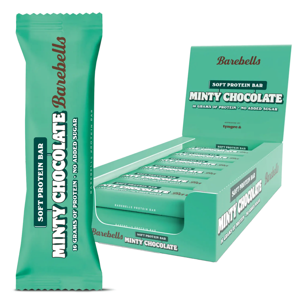 Barebells Proteinbar Soft, Minty Choco (12x55gr)