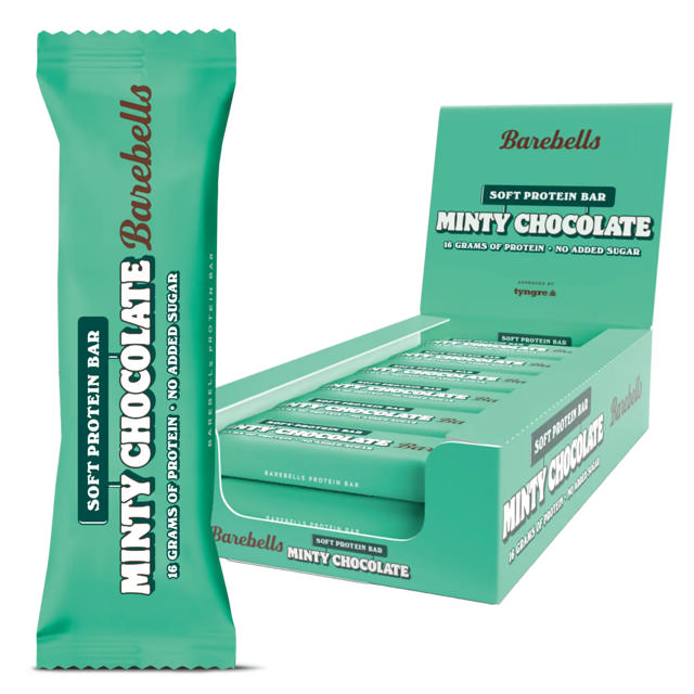 Barebells Proteinbar Soft, Minty Choco (12x55gr)