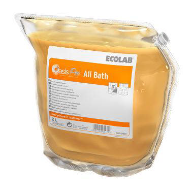 Alkalisk Sanitetsrengøring, Ecolab, Orange, 2x2L