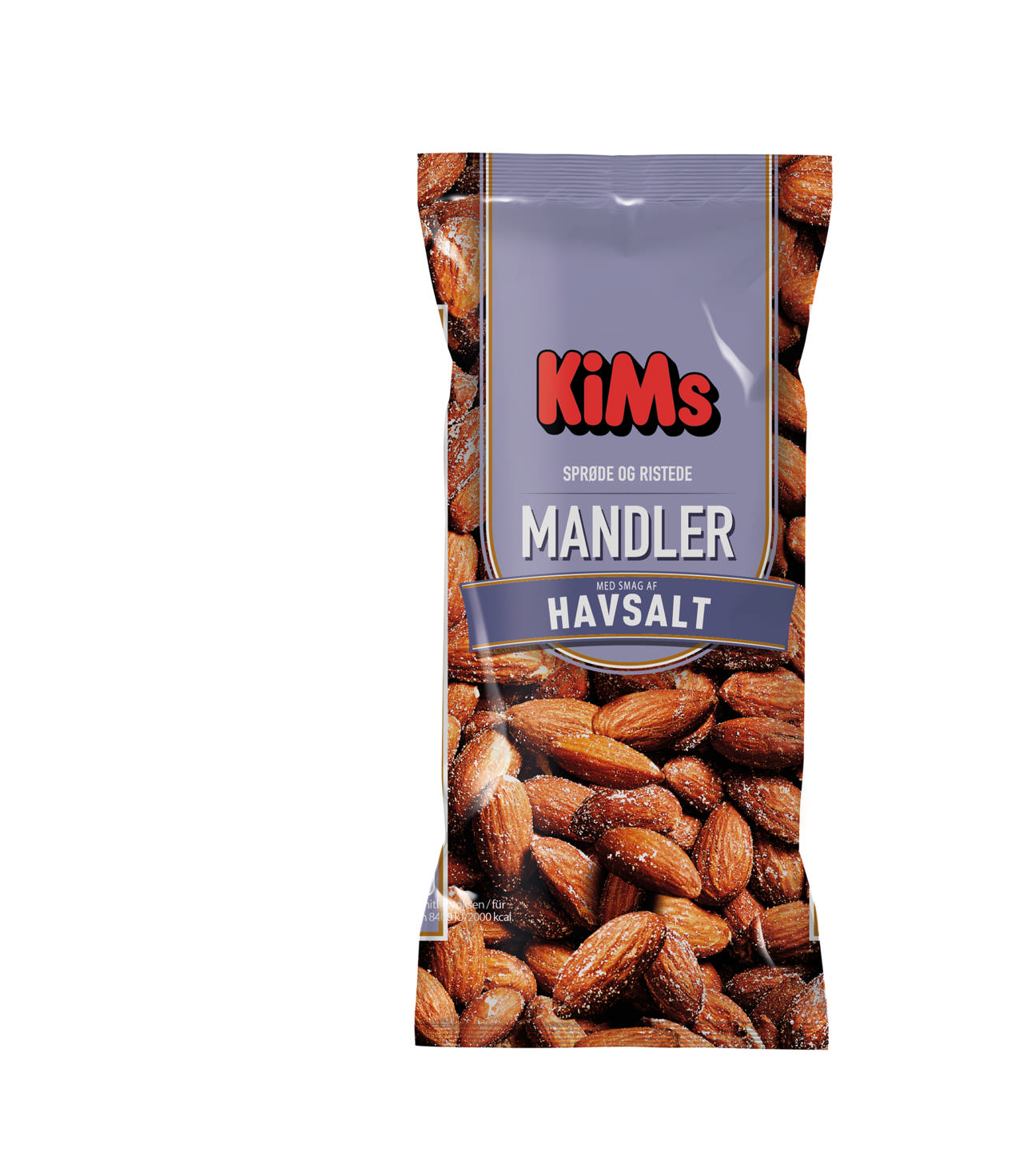 Kims Saltede Mandler (15x45gr)