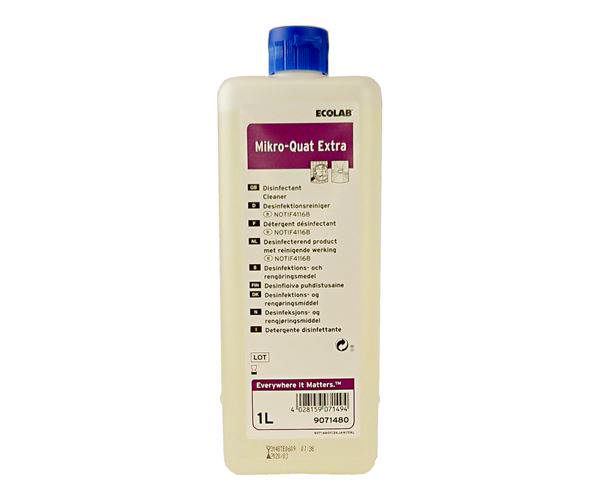 Desinfektionsmiddel, MikroQuat Extra, 4x1L