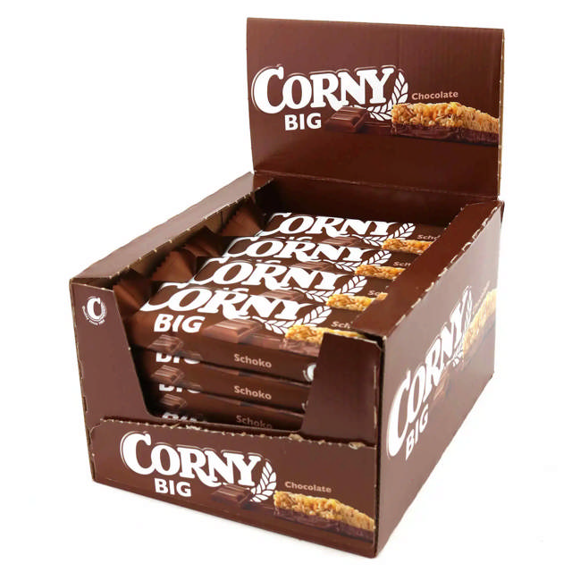 Müslibar, Corny Big, Chokolade (24x50gr)