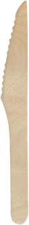 Kniv, Træ, Komposterbar, 18,5cm (100stk)