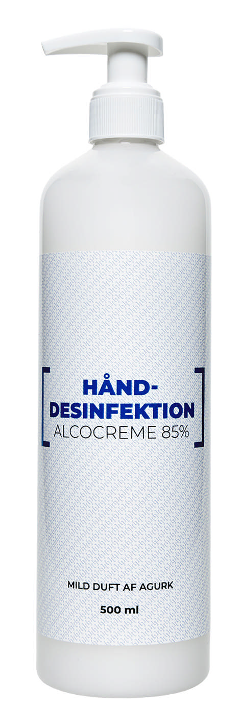 Alcocreme, 85%, Agurk, 500ml.