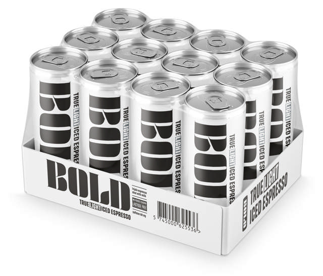 BOLD True Light Iced Espresso (12x25cl)