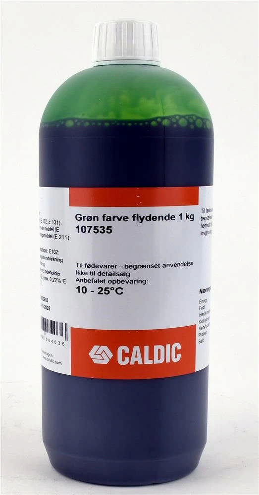 Frugtfarve Grøn, 1L