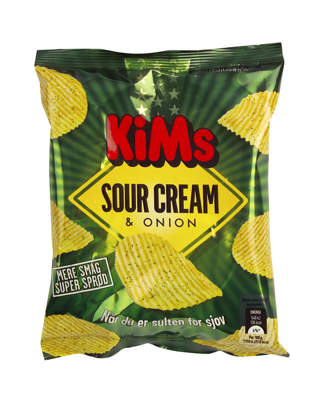 Kims Miniposer Sour Cream & Onion (24x25gr)