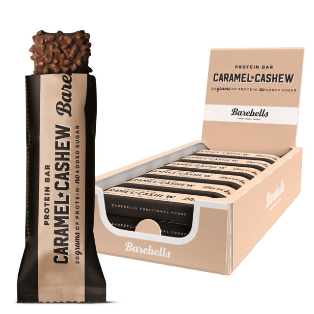 Barebells Proteinbar, Caramel Cashew (12x55g)