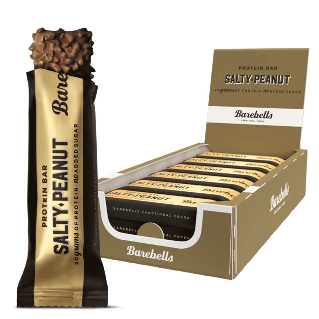 Barebells Proteinbar, Salty Peanut (12x55g)