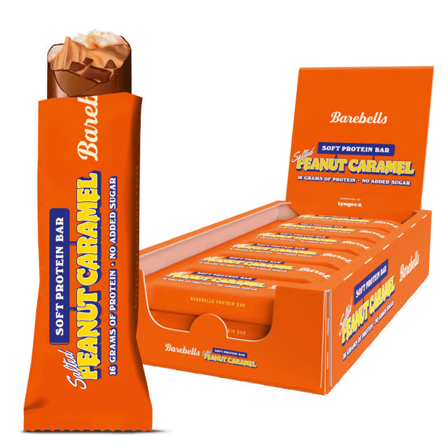 Barebells Proteinbar Soft, Peanut Caramel (12x55g)