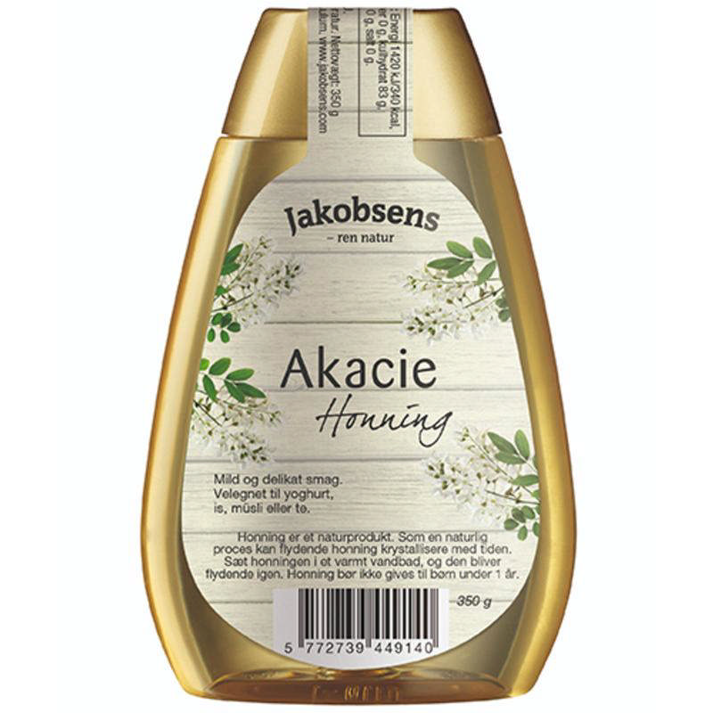 Honning, Akacie, Flydende 350gr