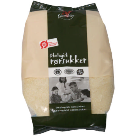 Rørsukker, 1kg, ØKO