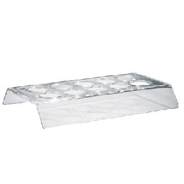 Shotbakke Klar m/10 huller (10 stk/pk)